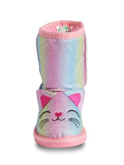 Kedi Renkli Simli Kız Çocuk Bot