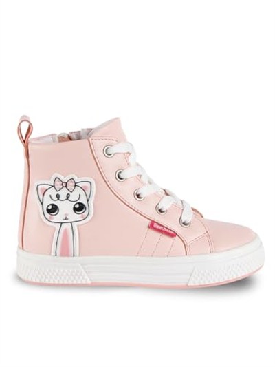 Kedicik Pembe Kız Çocuk Sneakers Spor Ayakkabı