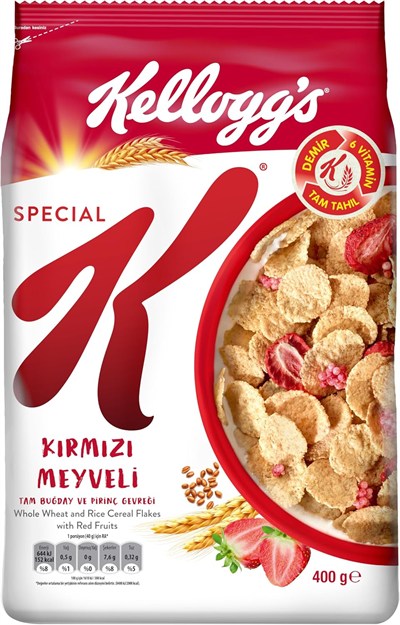 Kelloggs Special K Kırmızı Meyveli 400 Gr
