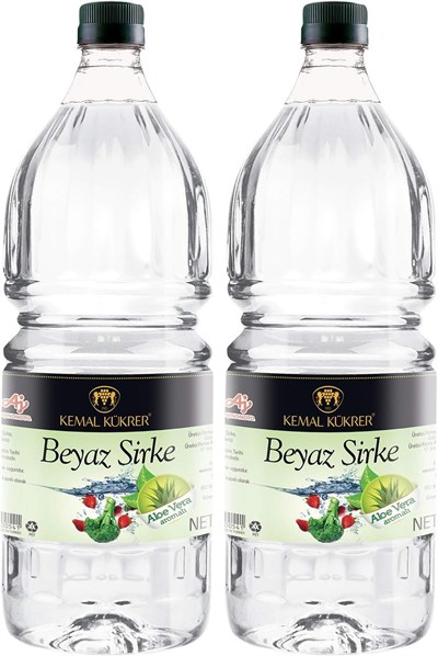 Kemal Kükrer Aloe Vera Aromalı Beyaz Sirke 2 Litre