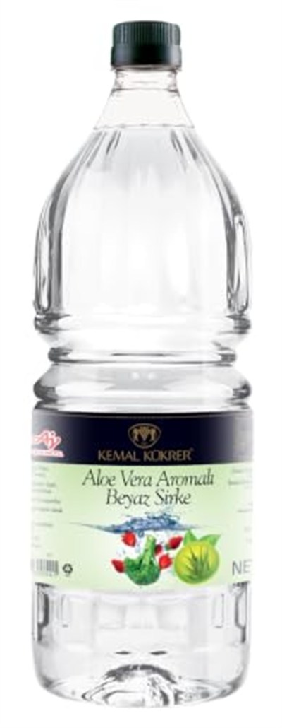 Kemal Kükrer Aloe Vera Aromalı Beyaz Sirke 2 Litre