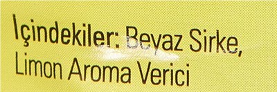 Kemal Kükrer Limon Aromalı Beyaz Sirke 2 Litre (2 paketi)