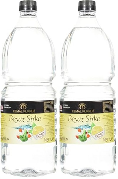 Kemal Kükrer Limon Aromalı Beyaz Sirke 2 Litre (2 paketi)