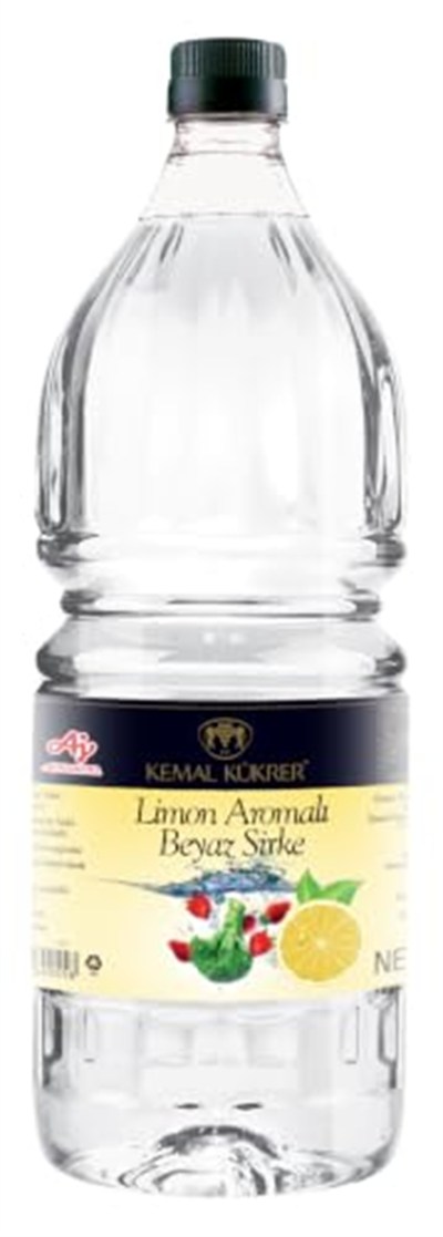 Kemal Kükrer Limon Aromalı Beyaz Sirke 2 Litre