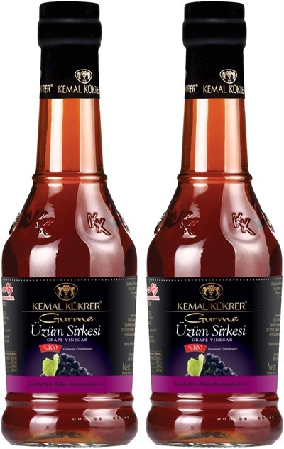 Kemal Kükrer Üzüm Sirkesi 500 ml 2li paket
