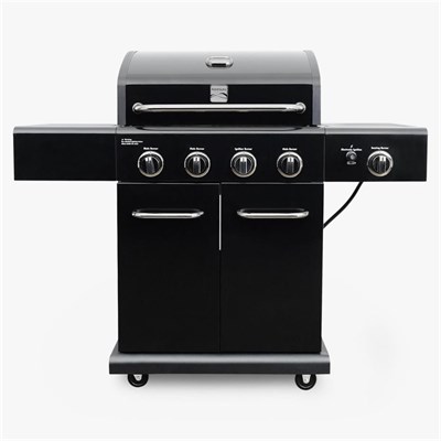 Kenmore Gazlı Barbekü 4 Ocaklı Siyah