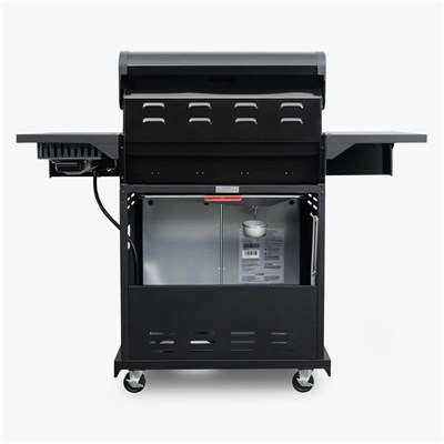 Kenmore Gazlı Barbekü 4 Ocaklı Siyah
