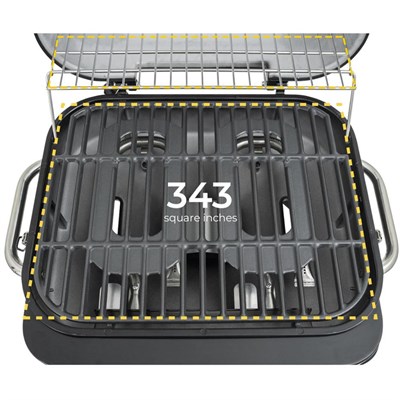 Kenmore Masa Üstü Gazlı Barbekü Mavi