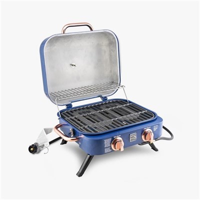 Kenmore Masa Üstü Gazlı Barbekü Mavi