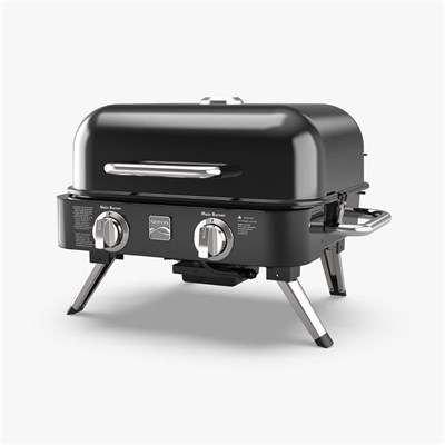 Kenmore Masa Üstü Gazlı Barbekü Siyah