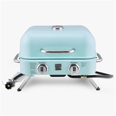 Kenmore Masa Üstü Gazlı Barbekü Turkuaz