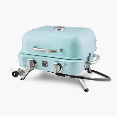 Kenmore Masa Üstü Gazlı Barbekü Turkuaz
