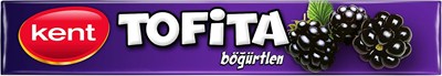 Kent Tofita Böğürtlen Aromalı Şekerleme 47 Gr 20 Adet
