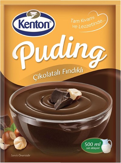 Kenton Puding Çikolata Aşkı Çikolatalı Fındıklı 100 G