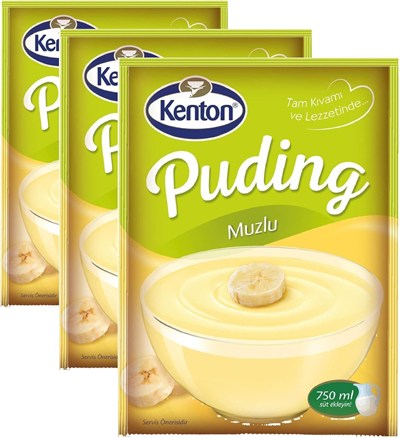 Kenton Puding Muzlu 125 G
