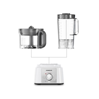 Kenwood 1000 Watt Multipro Ekspress Mutfak Robotu - 3 Lt Hazne Kapasiteli fdp65.450wh