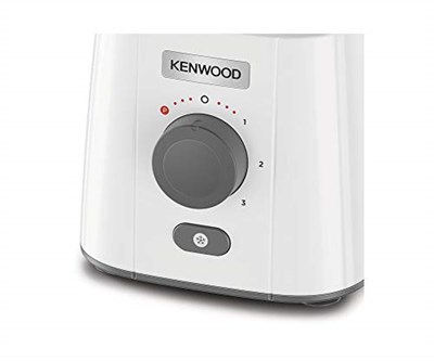 Kenwood Buz Kırma Fonksiyonlu Power Blender BLP41.C0WH - 650 Watt Motor, 1,5 Litre Kapasite, Öğütücü Hazne, 3 Kademeli Hız Ayarı