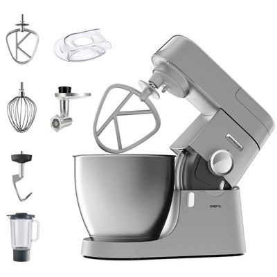 Kenwood Chef Xl 1200 Watt 6,7 Lt Mutfak Şefi, Silver kvl4170s