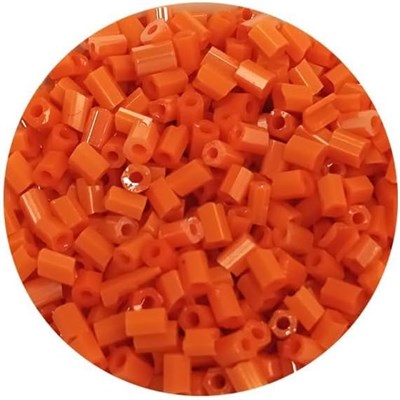 Kesme Cam Boncuk 2mm - 60 Gram - Turuncu - BNC353