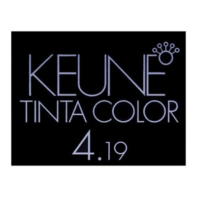 Keune Tinta Color Saç Boyası 60ml | No - 4.19 Orta Yoğun Küllü Kahve