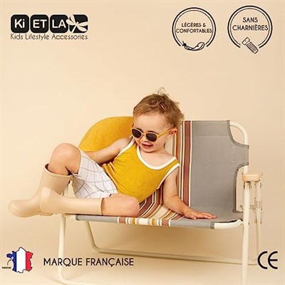 KI ET LA Sonnenbrille für Babys und Kinder – Wazz: 1 bis 4 Jahre