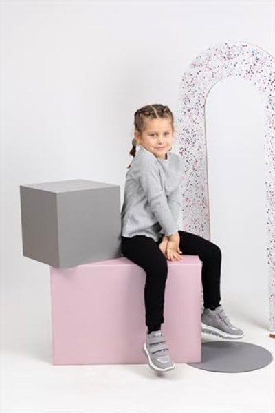 Kids A More Amore Çift Cırtlı Hakiki Deri Anatomik Kız Çocuk Bot Gümüş