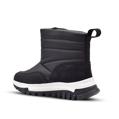 Kids A More Gea İçi Peluş Kürklü Erkek Çocuk Bot Siyah