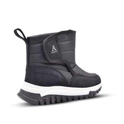 Kids A More Gea İçi Peluş Kürklü Erkek Çocuk Bot Siyah