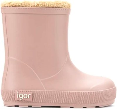 Kids A More W10306 Yogi Borreguito Igor Marka İçi Kürklü Unisex Çocuk Yağmur Çizmesi Pudra