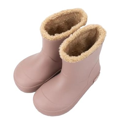Kids A More W10306 Yogi Borreguito Igor Marka İçi Kürklü Unisex Çocuk Yağmur Çizmesi Pudra