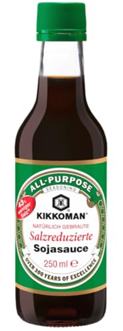 Kikkoman Soy Sauce Less Salt 250 Ml.