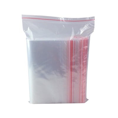 Kilitli Torba 13x16 Cm 50li Kilitli Buzdolabı Poşeti Şeffaf Naylon Torba Kilitli Saklama Poşeti