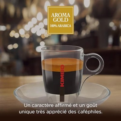 Kimbo Aroma Gold 100% Arabica Çekirdek Kahve (250 gr)