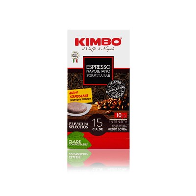 Kimbo Cialde Espresso Napoletano Yassı Pod Uyumlu Kapsül Kahve (15’li Kutuda)