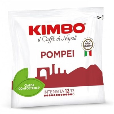 Kimbo Cialde Pompei Yassı Pod Uyumlu Kapsül Kahve (50’li Kutuda)