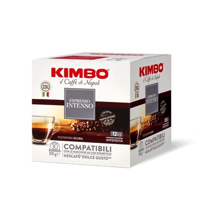 Kimbo Intenso Dolce Gusto Uyumlu Kapsül Kahve (30’lu Kutuda)