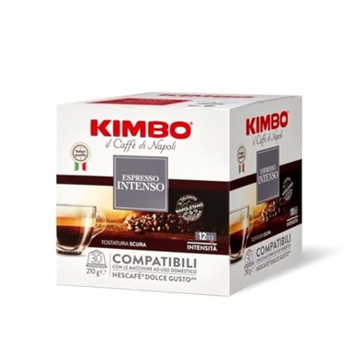 Kimbo Intenso Dolce Gusto Uyumlu Kapsül Kahve (30’lu Kutuda)
