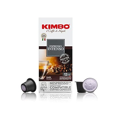 Kimbo Intenso Nespresso Uyumlu Kapsül Kahve (10’lu Kutuda)
