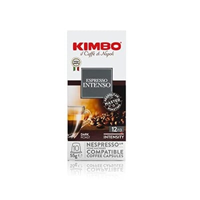 Kimbo Intenso Nespresso Uyumlu Kapsül Kahve (10’lu Kutuda)