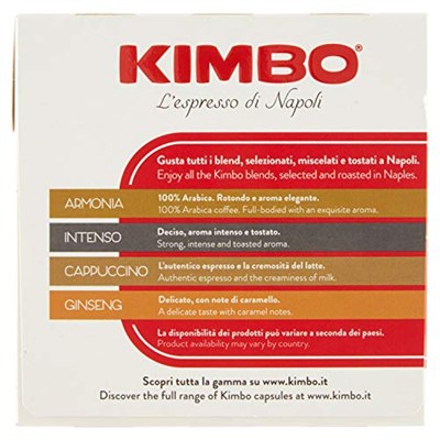 Kimbo Napoli Dolce Gusto Kapsül Kahve (16lık kutuda)