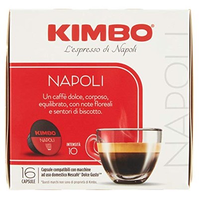 Kimbo Napoli Dolce Gusto Kapsül Kahve (16lık kutuda)