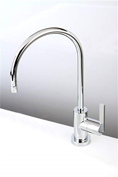 Kingston Brass KS8191CTL Continental Tek Saplı Su Filtrasyon Bataryası, Cilalı Krom, 12,7 cm