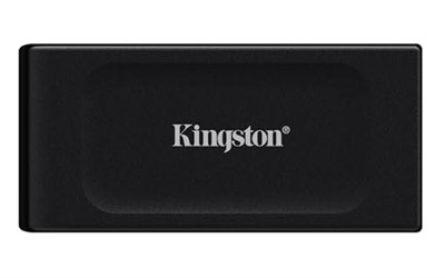 Kingston XS1000 2TB USB 3.2 Gen 2 Type-C USB-A Adaptörlü 1000/1050MB/s Taşınabilir Bellek Siyah - SXS1000/2000G