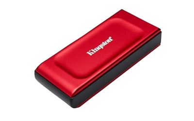 Kingston XS1000 Red 1TB USB 3.2 Gen 2 Type-C USB-A Adaptörlü 1000/1050MB/s Taşınabilir Bellek Kırmızı - SXS1000R/1000G