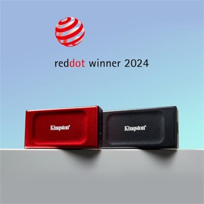 Kingston XS1000 Red 1TB USB 3.2 Gen 2 Type-C USB-A Adaptörlü 1000/1050MB/s Taşınabilir Bellek Kırmızı - SXS1000R/1000G