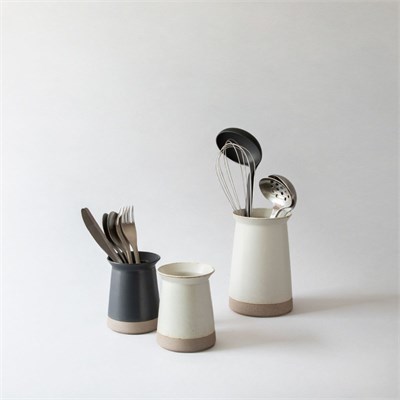 Kinto Ceramic Lab Çatal Bıçak Düzenleyici 6 cm Siyah