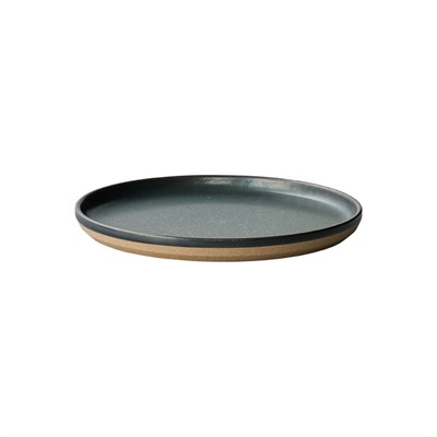 Kinto Ceramic Lab Tabak 20 cm Siyah