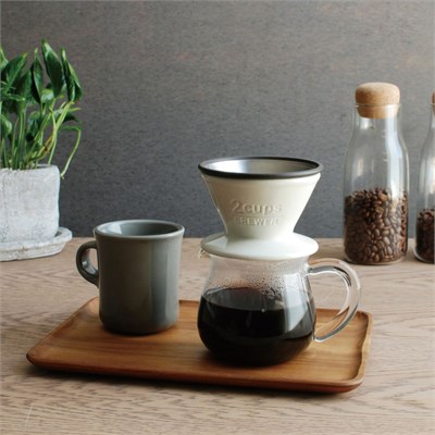 Kinto Slow Coffe Style Demleyici Beyaz