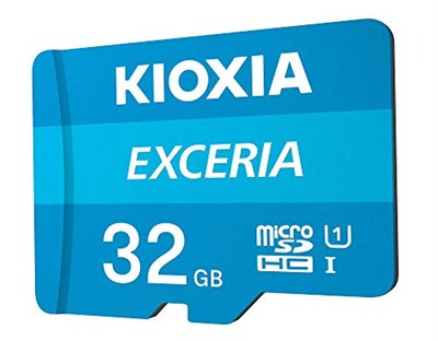KIOXIA EXCERIA 32GB microSDHC Kart – UHS-I, R100MB/s okuma