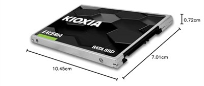KIOXIA EXCERIA 960GB SSD – 2.5” SATA III, 555MB/s Okuma, 540MB/s Yazma
